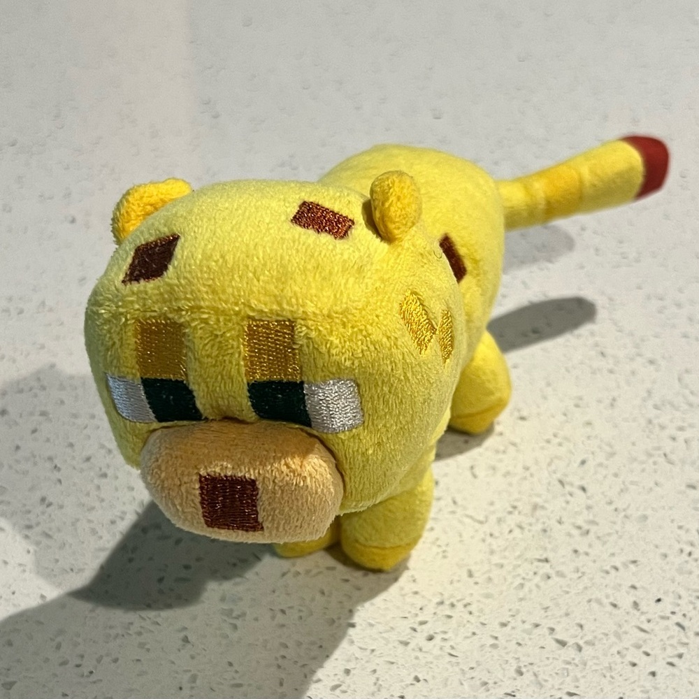 Prototype Baby Ocelot Minecraft Plush